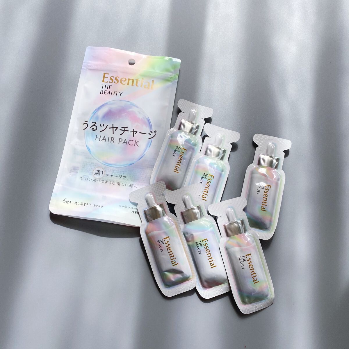 ザビューティ うるツヤチャージヘアパック/エッセンシャル/ヘアマスク・ヘアパックを使ったクチコミ（1枚目）