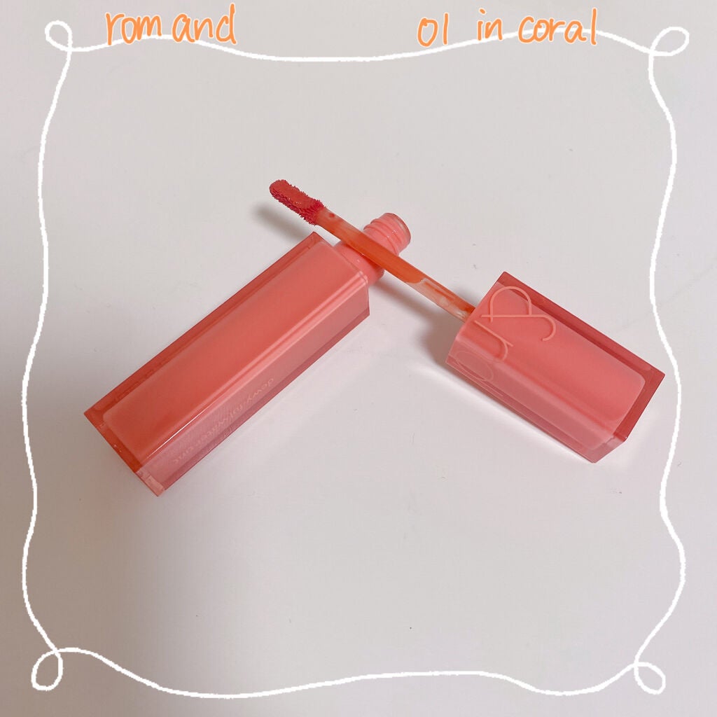 デュイフルウォーターティント/rom&nd/リップティントを使ったクチコミ(2枚目)