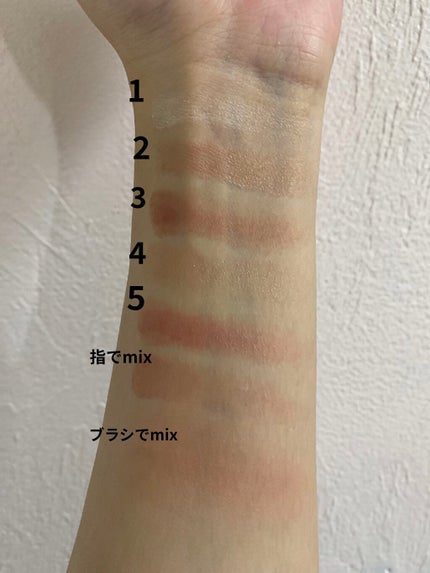 グロウフルールチークス/キャンメイク/パウダーチークを使ったクチコミ(3枚目)