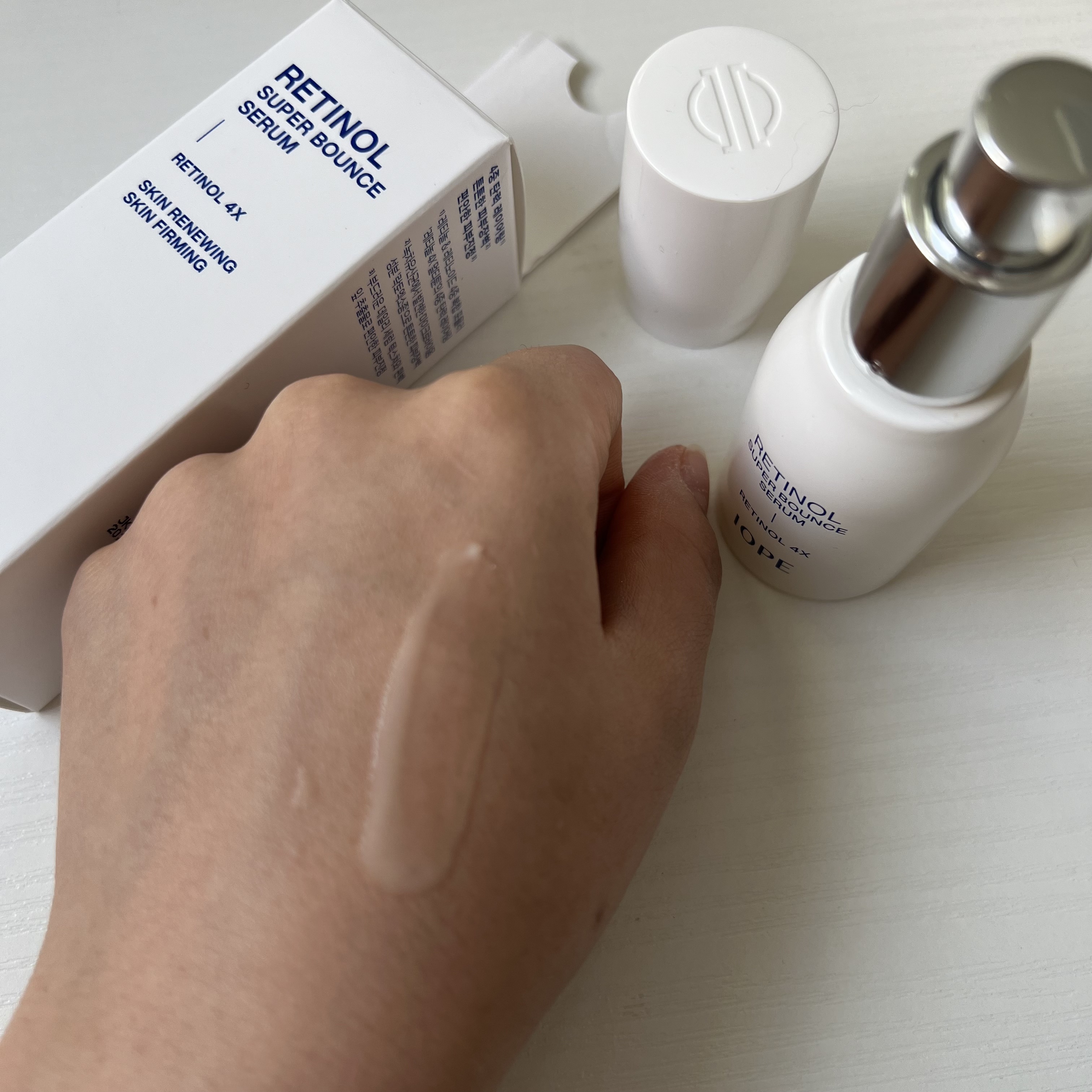 レチノール スーパーバウンス セラム/IOPE/美容液を使ったクチコミ（2枚目）