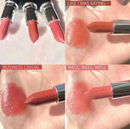 ラスターガラス リップスティック/M・A・C/口紅を使ったクチコミ(7枚目)