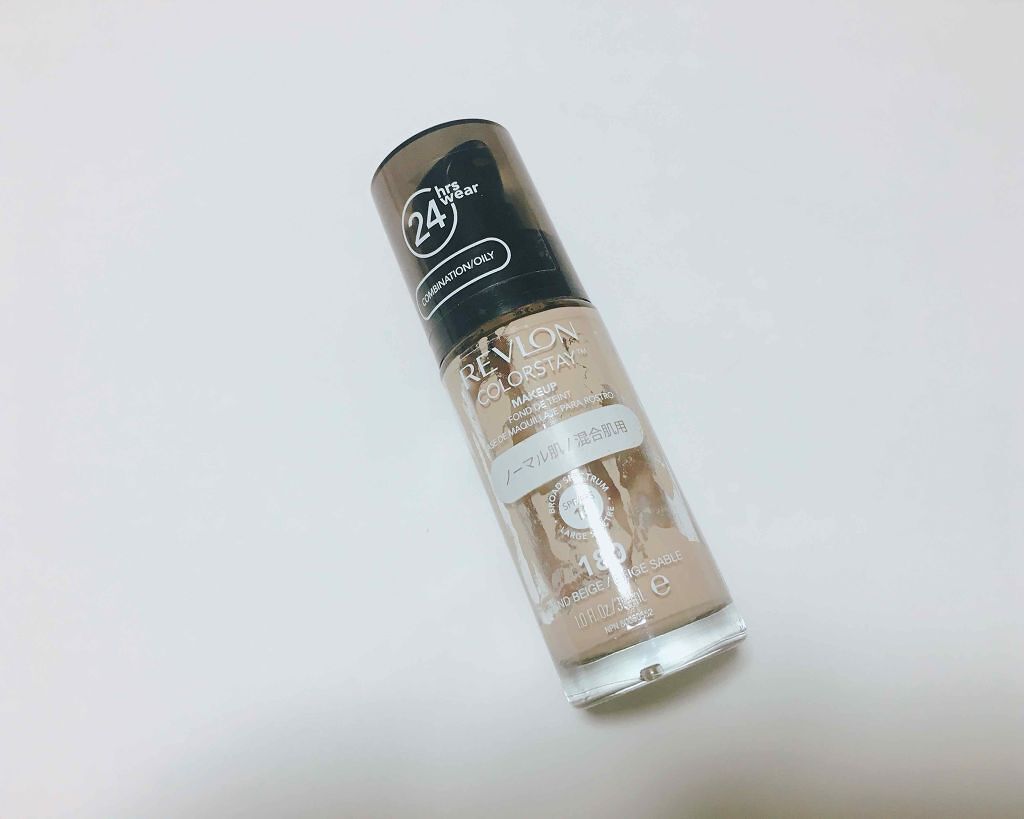 カラーステイ メイクアップ/REVLON/リキッドファンデーションを使ったクチコミ(1枚目)