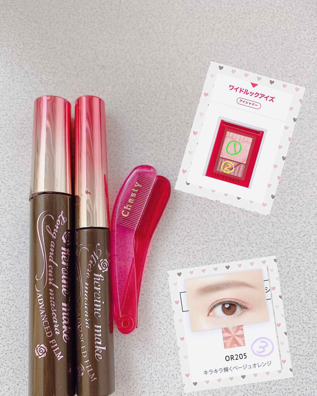 ロング＆カールマスカラ アドバンストフィルム/ヒロインメイク/マスカラを使ったクチコミ（2枚目）