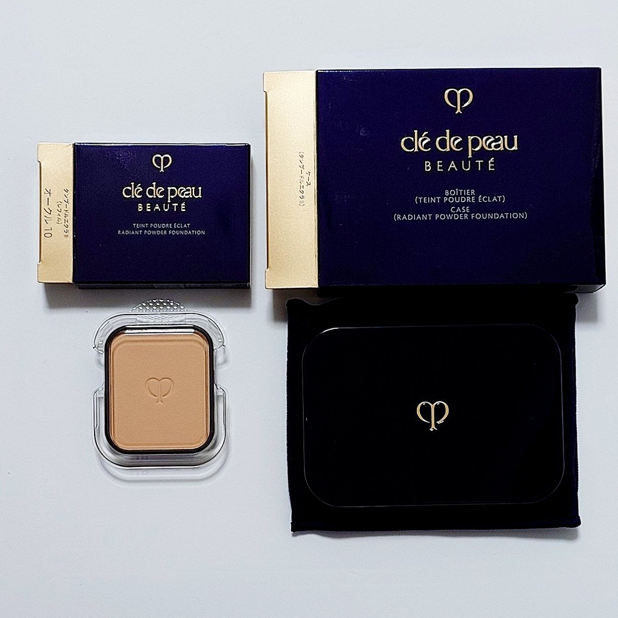 クレ・ド・ポー ボーテ  タンプードルエクラⅡ/クレ・ド・ポー ボーテ/パウダーファンデーションを使ったクチコミ（2枚目）