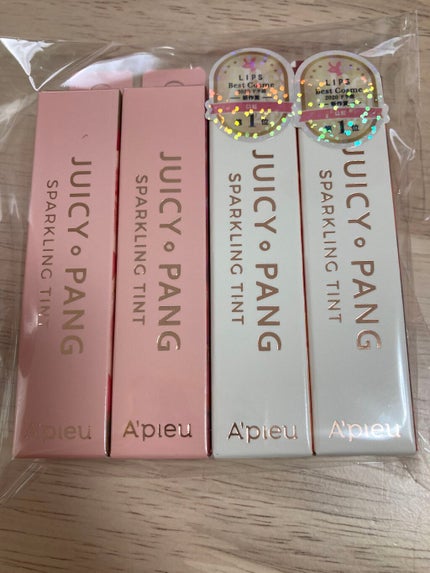 アピュー ジューシーパン スパークリングティント/A’pieu/口紅を使ったクチコミ(1枚目)