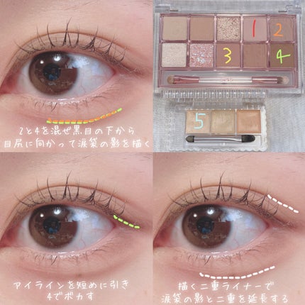 カラーミキシングコンシーラー/キャンメイク/パレットコンシーラーを使ったクチコミ(4枚目)