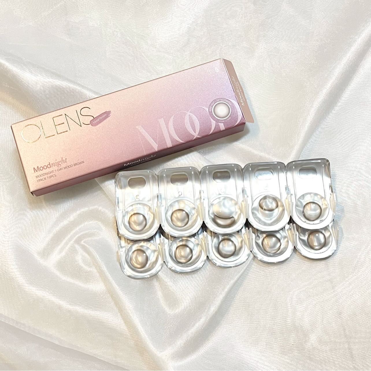 Moodnight 1day/OLENS/ワンデー（１DAY）カラコンを使ったクチコミ（1枚目）