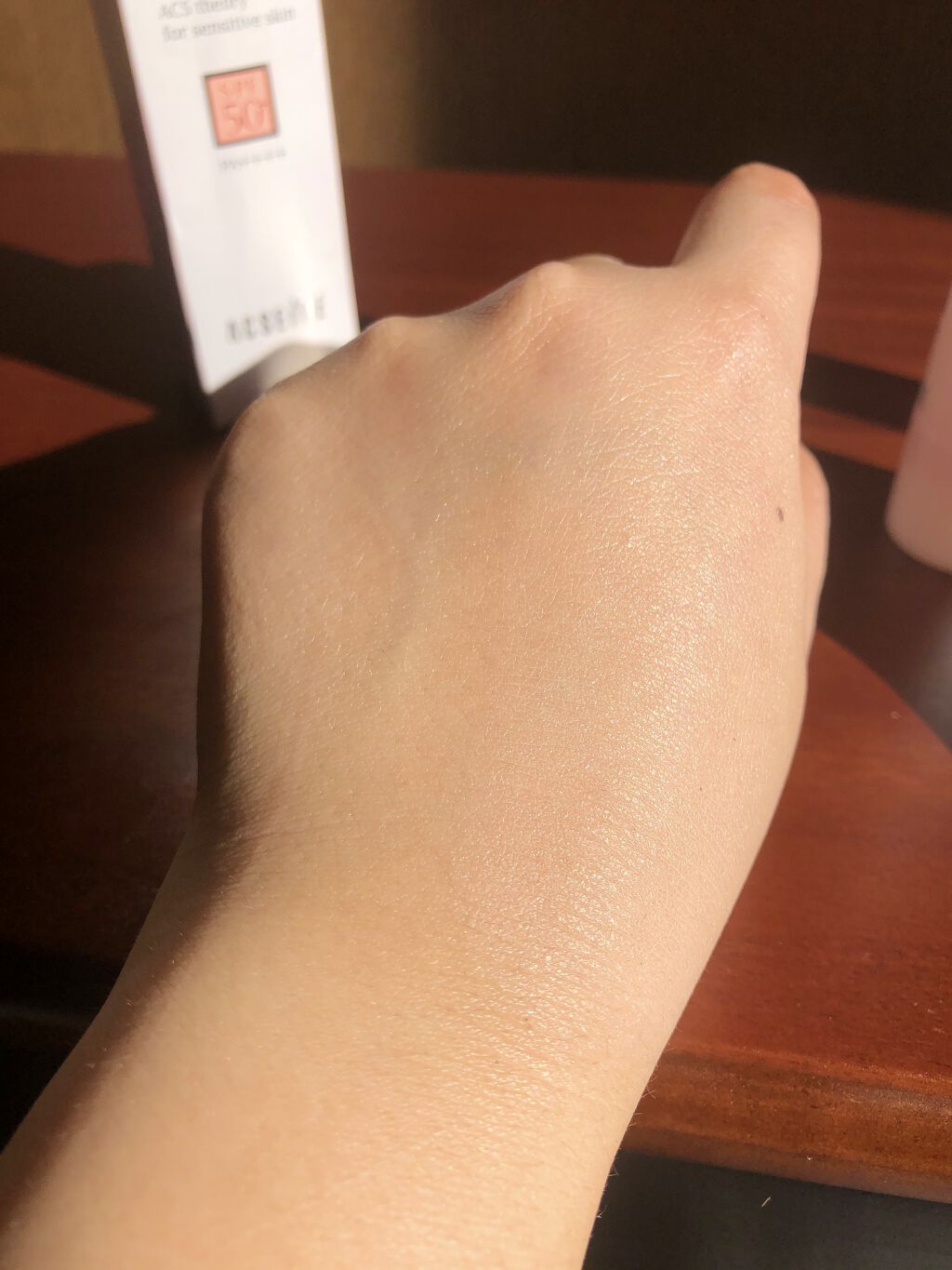 スーパーサンシールド ブライトヴェール＜R＞/ACSEINE/日焼け止め・UVケアを使ったクチコミ（3枚目）