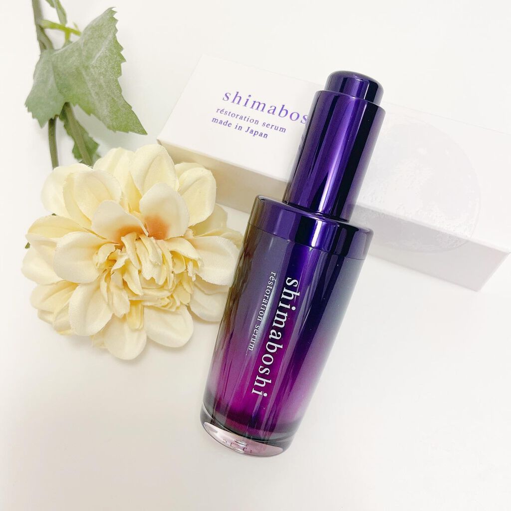 レストレーションセラム/shimaboshi/ブースター・導入液を使ったクチコミ(1枚目)