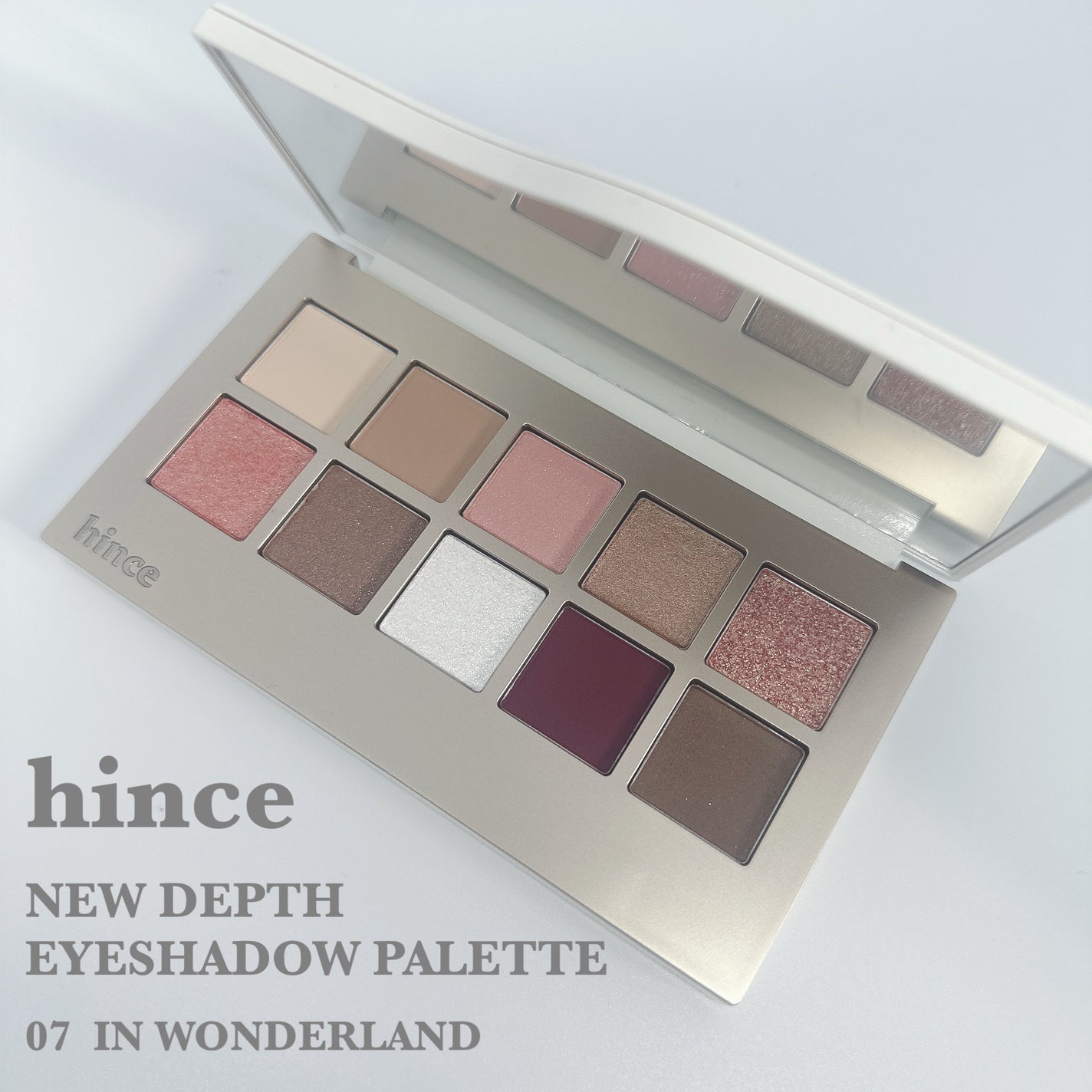 ニューデップスアイシャドウパレット/hince/アイシャドウパレットを使ったクチコミ(1枚目)