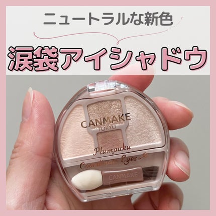 プランぷくコーデアイズ/キャンメイク/パウダーアイシャドウを使ったクチコミ(1枚目)