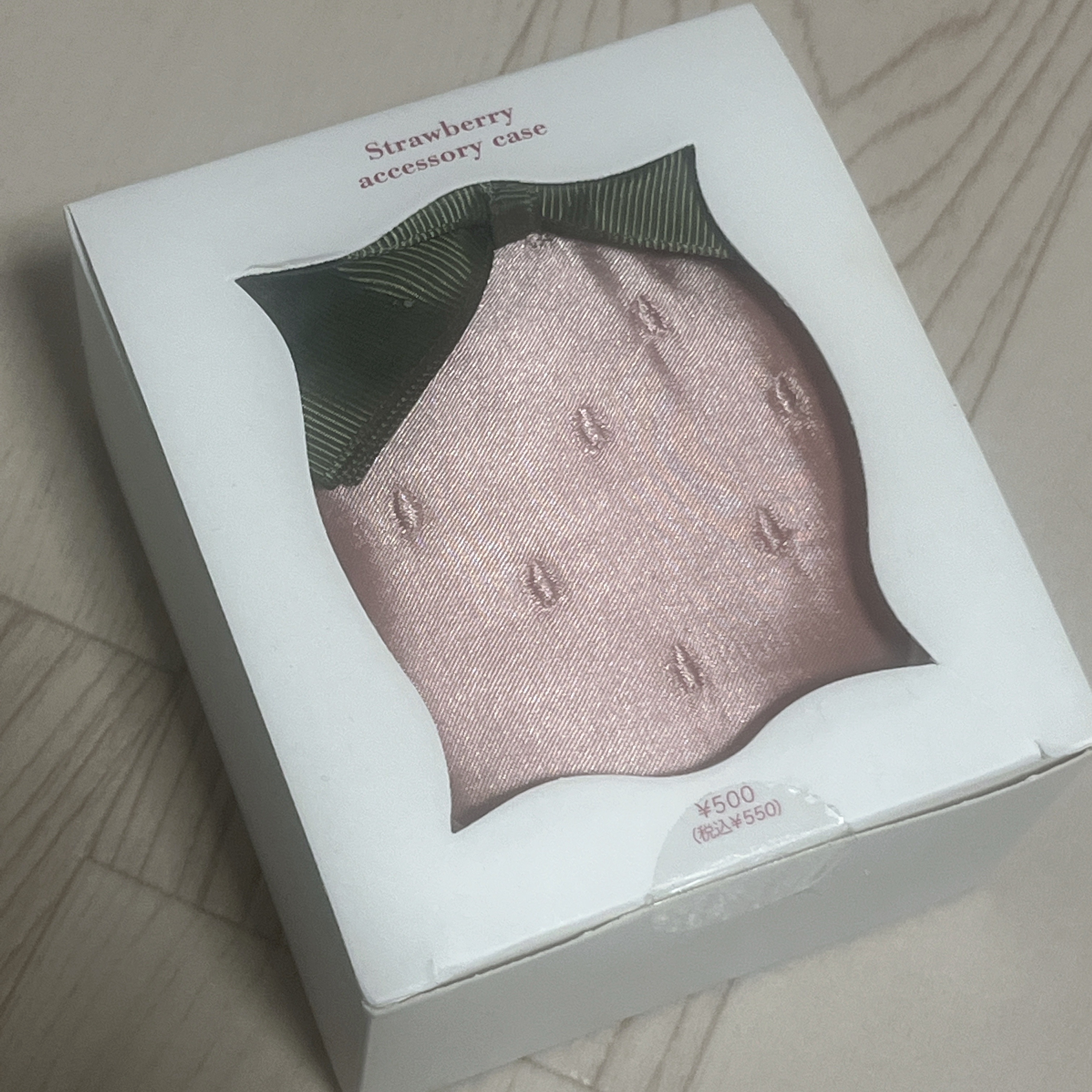 イチゴモチーフアクセサリーケース/3COINS/その他を使ったクチコミ（2枚目）