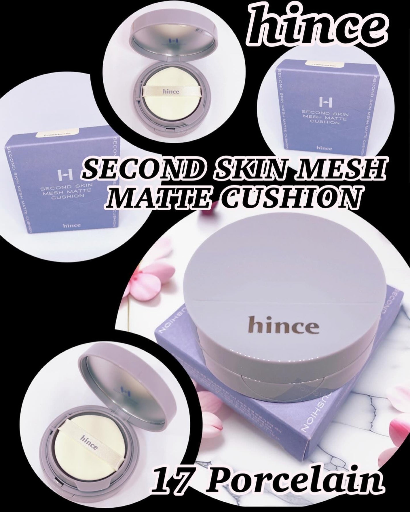 セカンドスキンメッシュマットクッション/hince/クッションファンデーションを使ったクチコミ(1枚目)