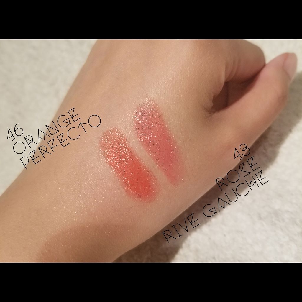 ルージュ ヴォリュプテ シャイン/YVES SAINT LAURENT BEAUTE/口紅を使ったクチコミ(3枚目)