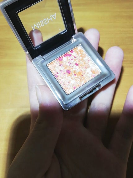 グリッタープリズム シャドウ/MISSHA/グリッターを使ったクチコミ(2枚目)