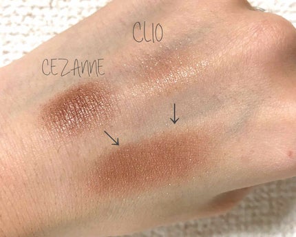 トーンアップアイシャドウ/CEZANNE/アイシャドウパレットを使ったクチコミ(2枚目)