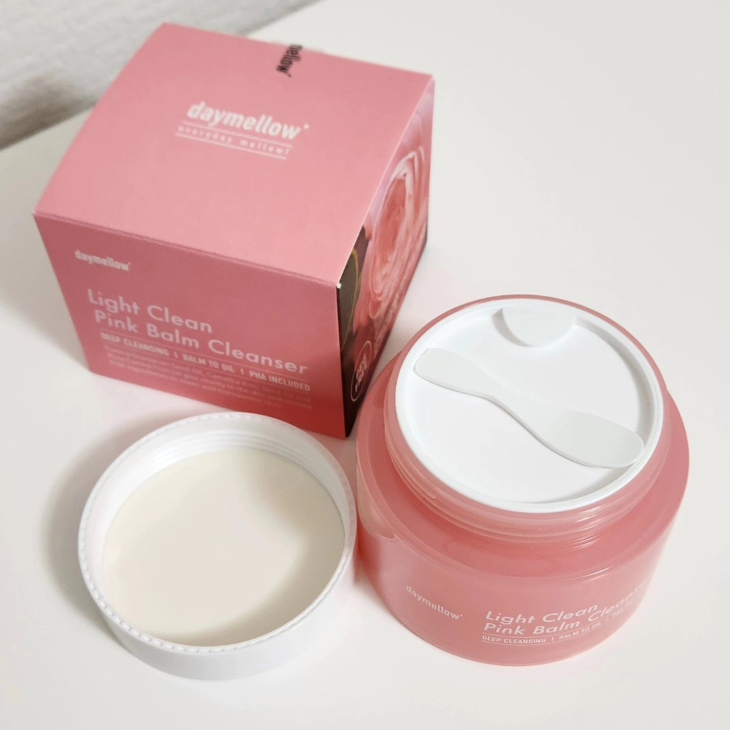 ライトクリーンピンクバームクレンザー/daymellow’/クレンジングクリームを使ったクチコミ(3枚目)