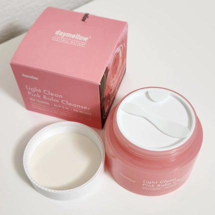 ライトクリーンピンクバームクレンザー/daymellow’/クレンジングクリームを使ったクチコミ(3枚目)