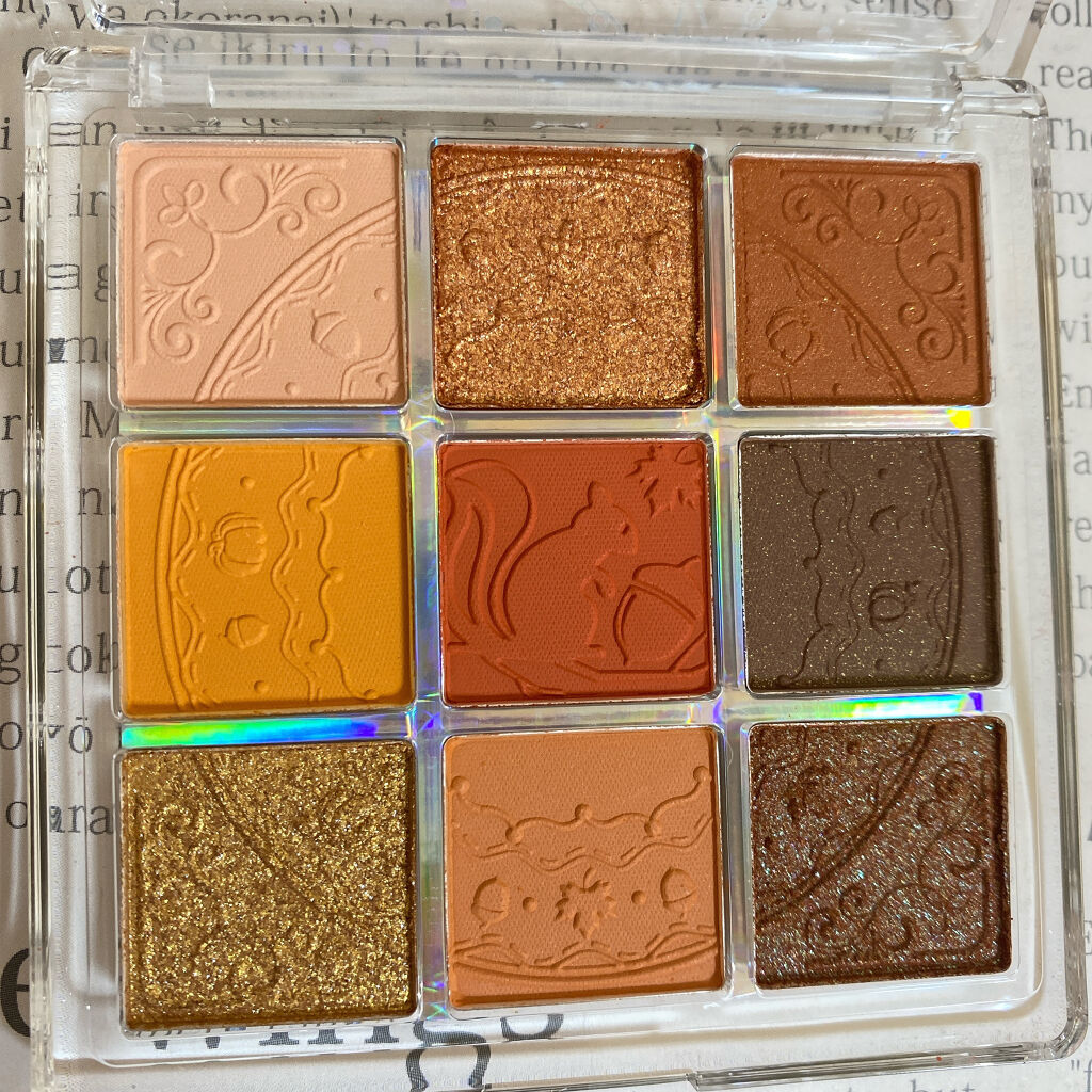 クォーツ 9色アイシャドウパレット(ドリームランドアイシャドウ)/ZEESEA/アイシャドウパレットを使ったクチコミ（3枚目）