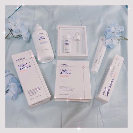 ライトアクティブクリーム/P.CALM/フェイスクリームを使ったクチコミ(1枚目)