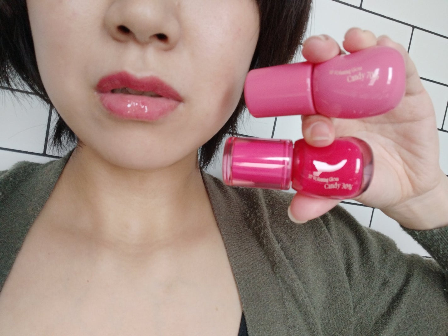 フィー 3Dボリューミンググロス/fwee/リップグロスを使ったクチコミ(4枚目)