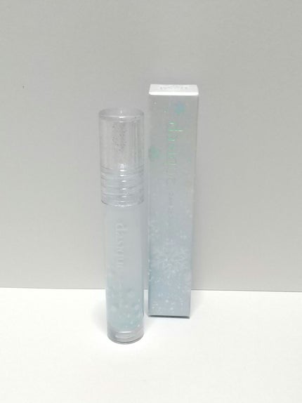 グローイリップグロス ホリデースノーボール/dasique/リップグロスを使ったクチコミ(3枚目)