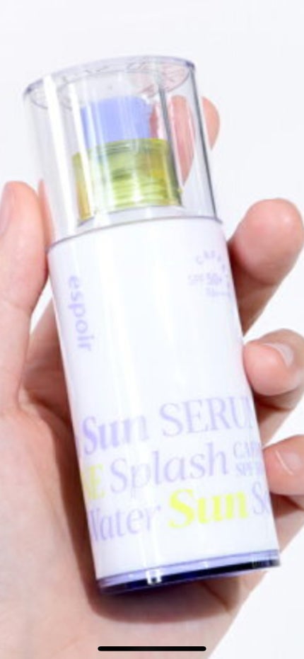 エスポア ウォータースプラッシュサンセラム/espoir/日焼け止めクリームを使ったクチコミ(3枚目)