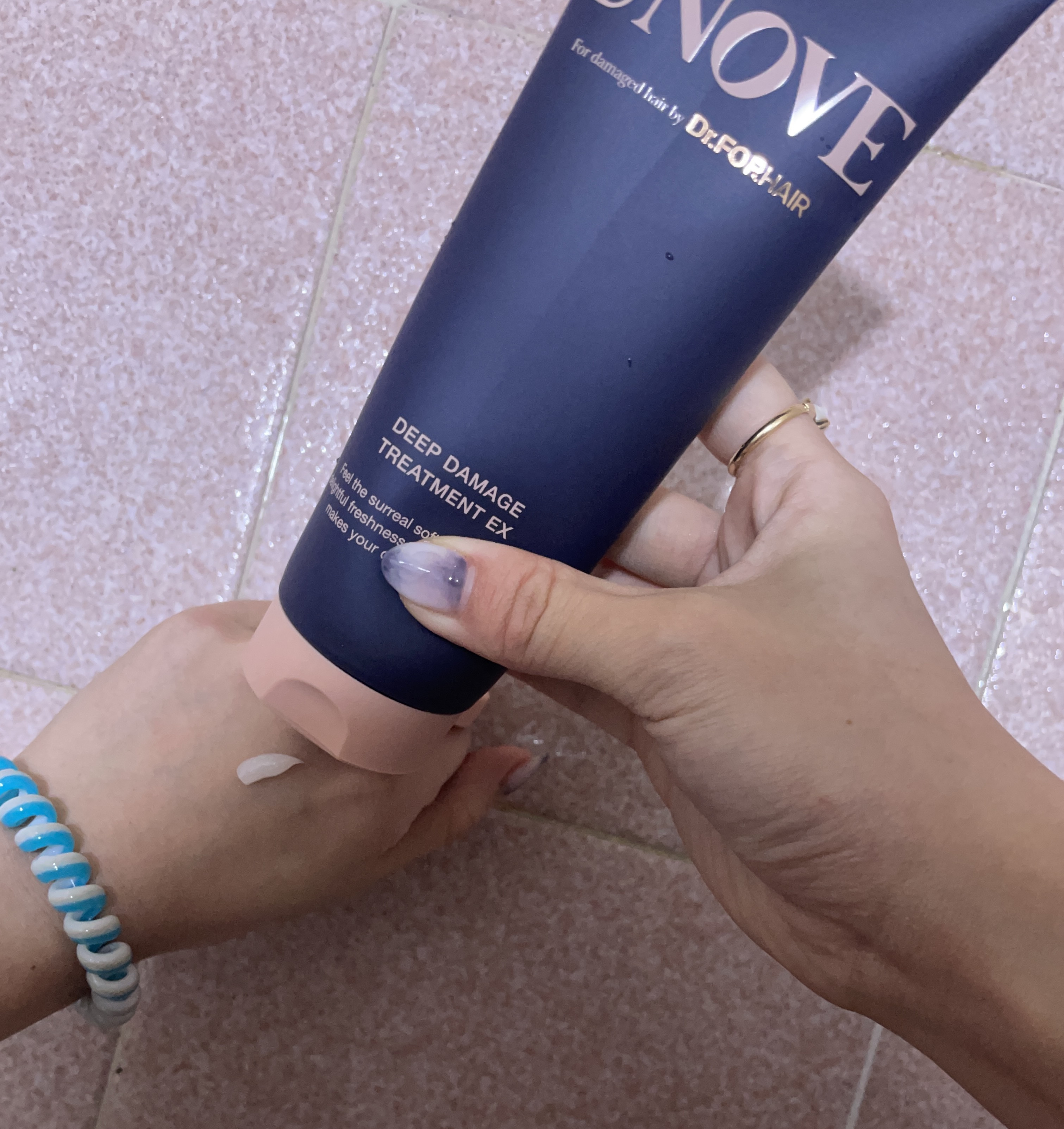 ディープダメージトリートメントEX/UNOVE/洗い流すヘアトリートメントを使ったクチコミ（1枚目）