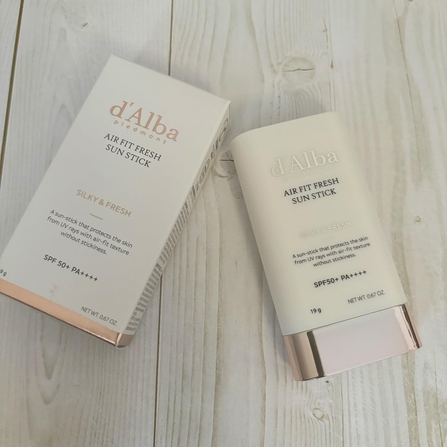 エアーフィットフレッシュサンスティック/ダルバ/日焼け止めスティックを使ったクチコミ（1枚目）