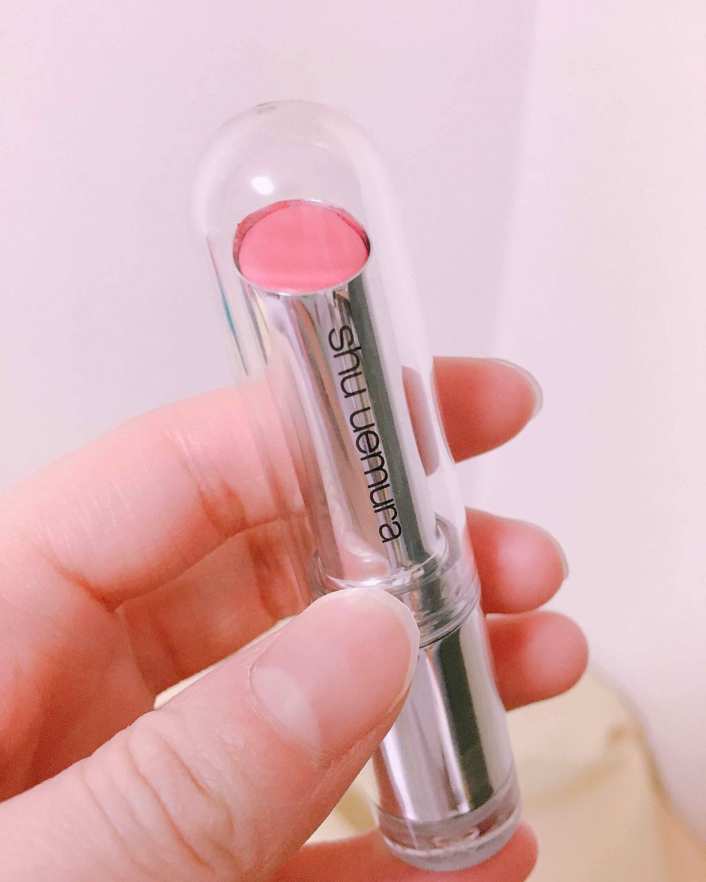 ルージュ アンリミテッド PK 340/shu uemura/口紅を使ったクチコミ（1枚目）