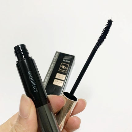 ドラマティックエッセンスマスカラ (ロング&カール)/マキアージュ/マスカラを使ったクチコミ(2枚目)