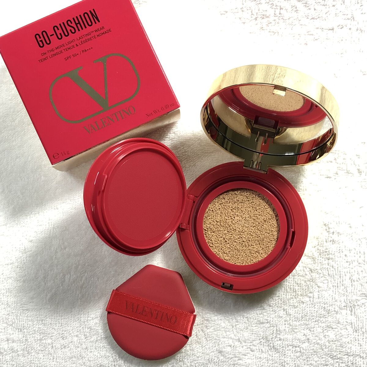 GO クッション/ヴァレンティノ ビューティ/クッションファンデーションを使ったクチコミ（2枚目）