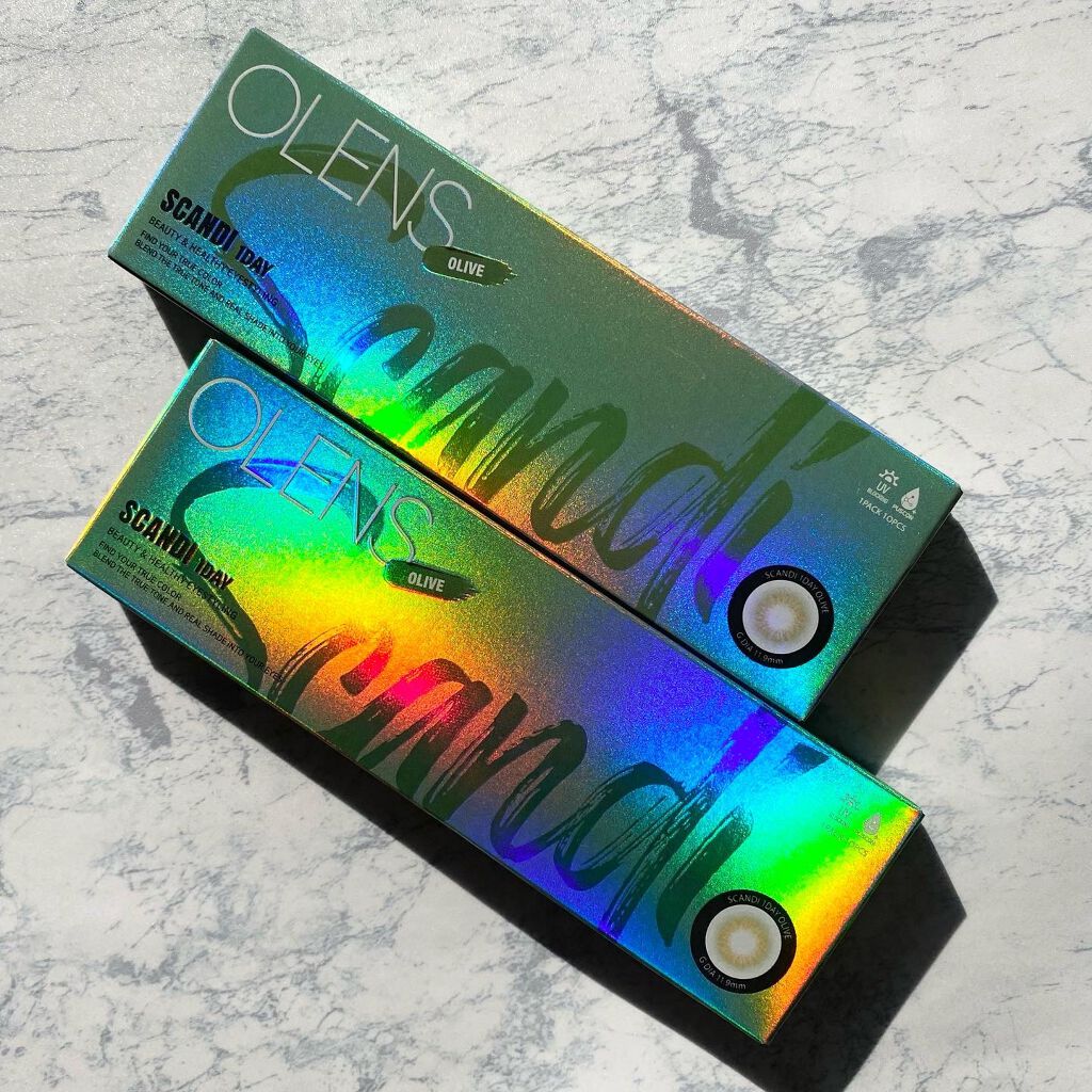 SCANDI(スカンディ)/OLENS/カラーコンタクトレンズを使ったクチコミ(4枚目)