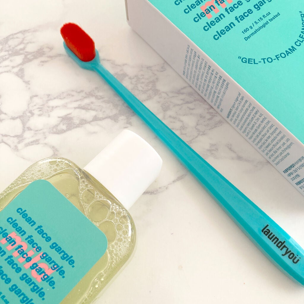 clean face gargle gel foam cleanser/laundryou/その他洗顔料を使ったクチコミ(5枚目)