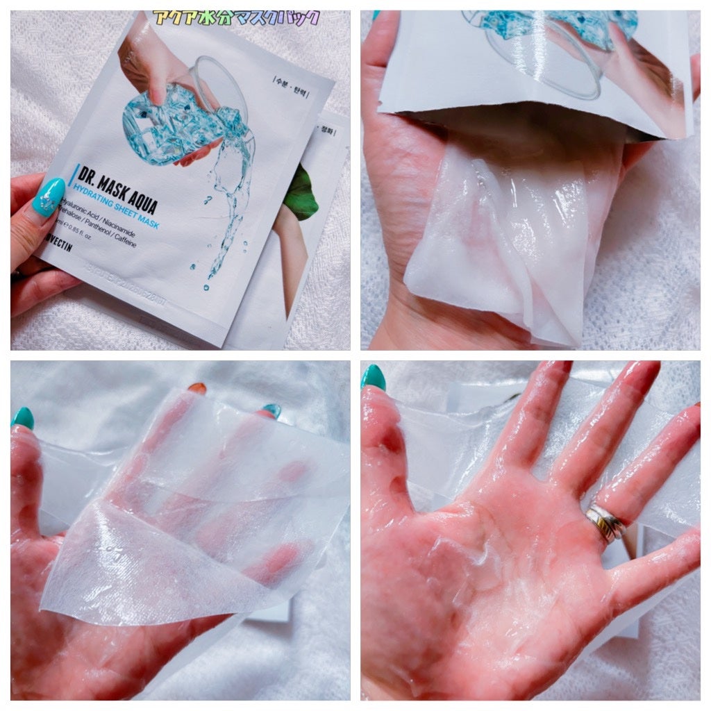 AQUAワンショットマスク/ロベクチン/シートマスク・パックを使ったクチコミ(5枚目)