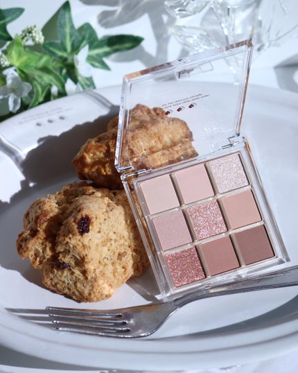 KEYBO FALL IN LOVE SHADOW PALETTE/keybo/アイシャドウパレットを使ったクチコミ(5枚目)