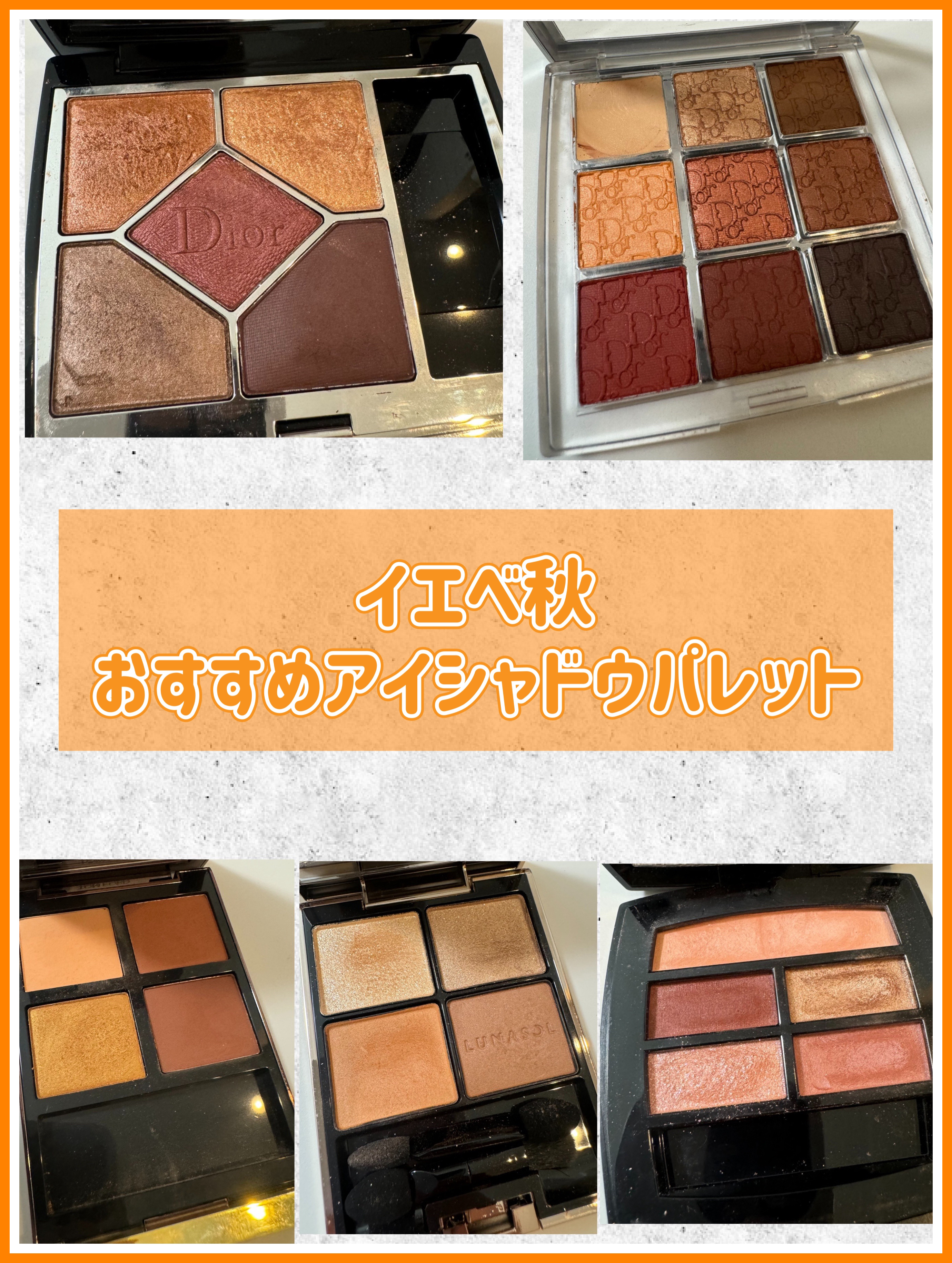 ディオール バックステージ アイ パレット/Dior/アイシャドウパレットを使ったクチコミ（1枚目）