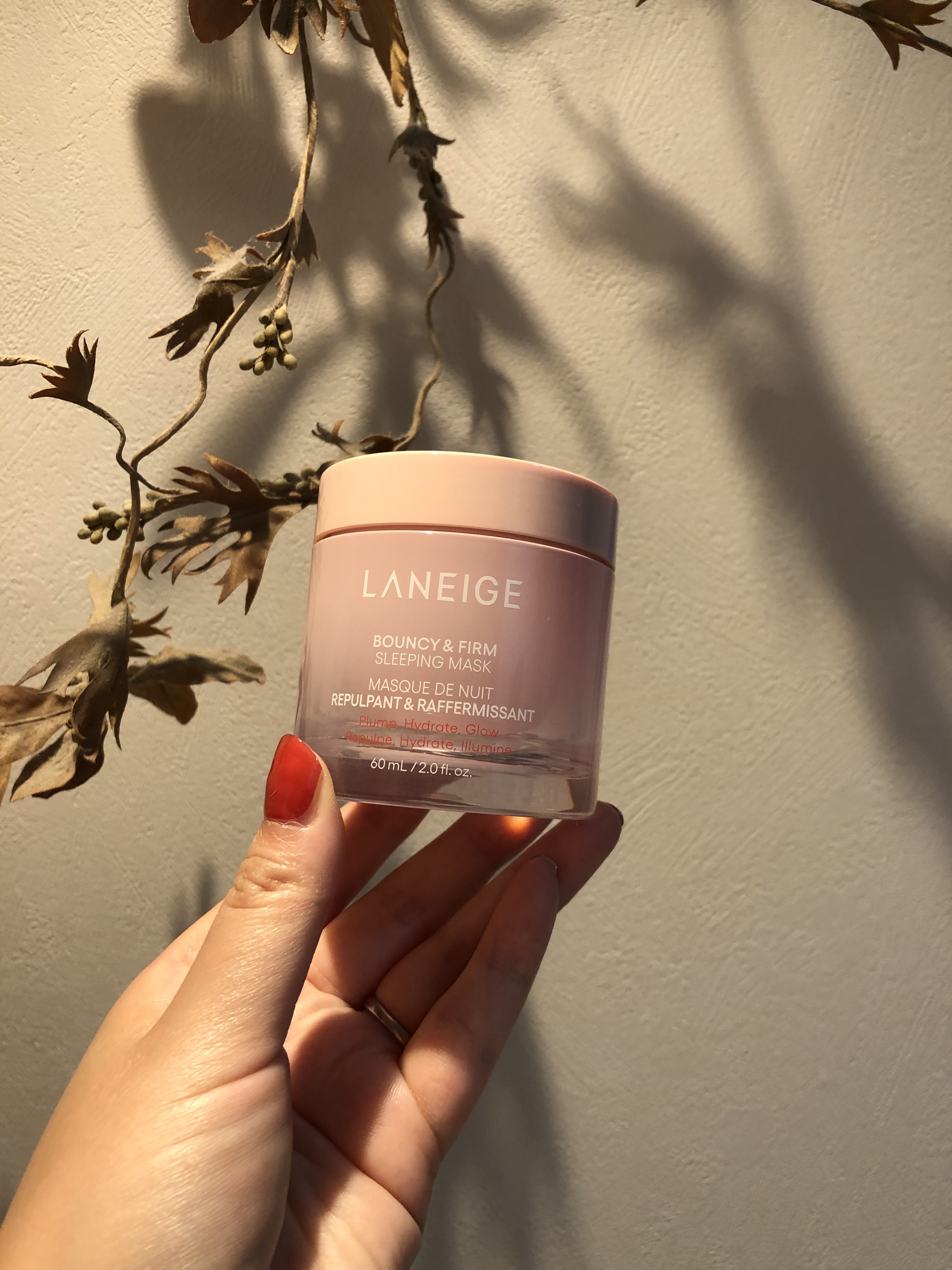 バウンシースリーピングマスク/LANEIGE/フェイスクリームを使ったクチコミ（2枚目）