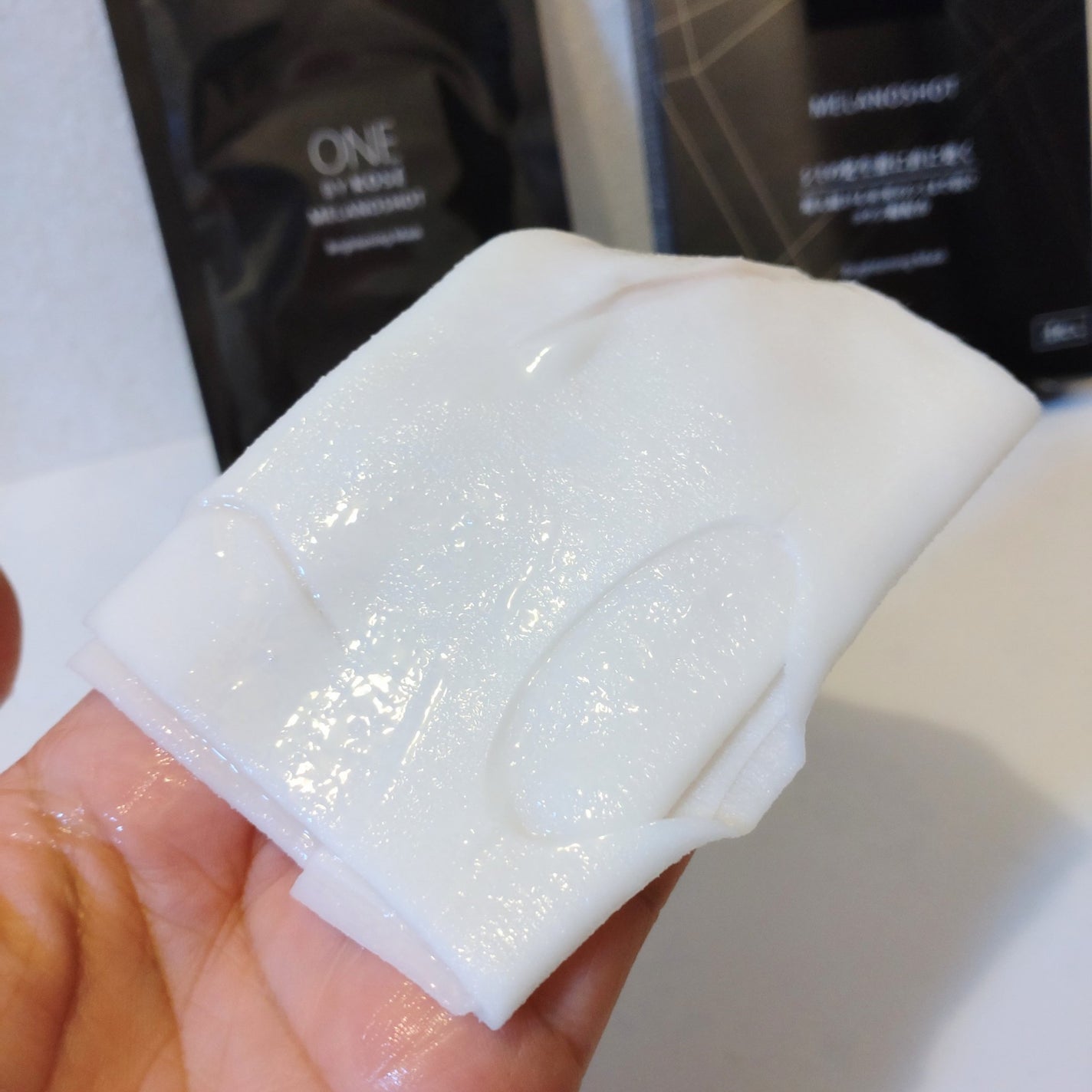 メラノショット W マスク/ONE BY KOSE/シートマスク・パックを使ったクチコミ(4枚目)