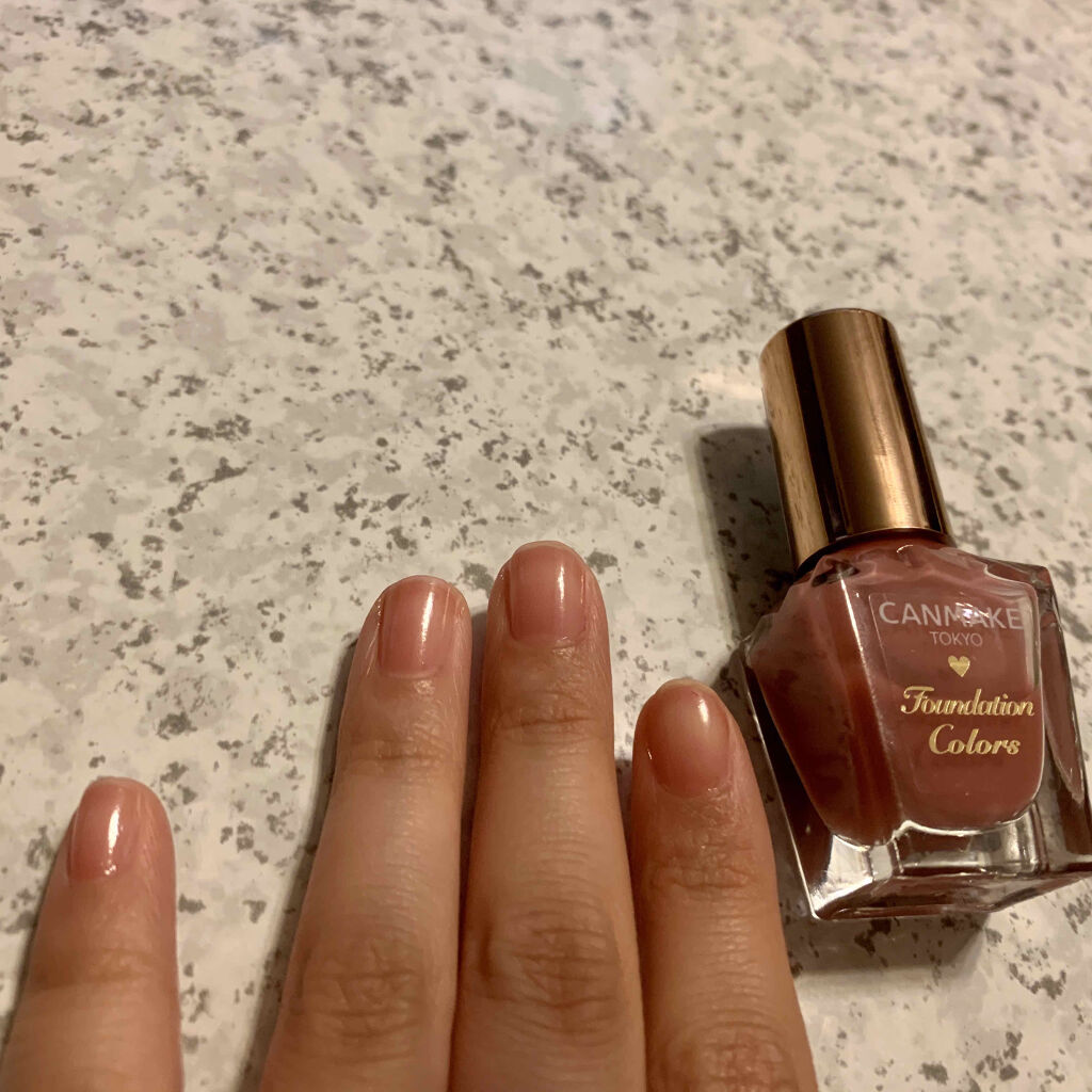 ファンデーションカラーズ/キャンメイク/マニキュアを使ったクチコミ（3枚目）