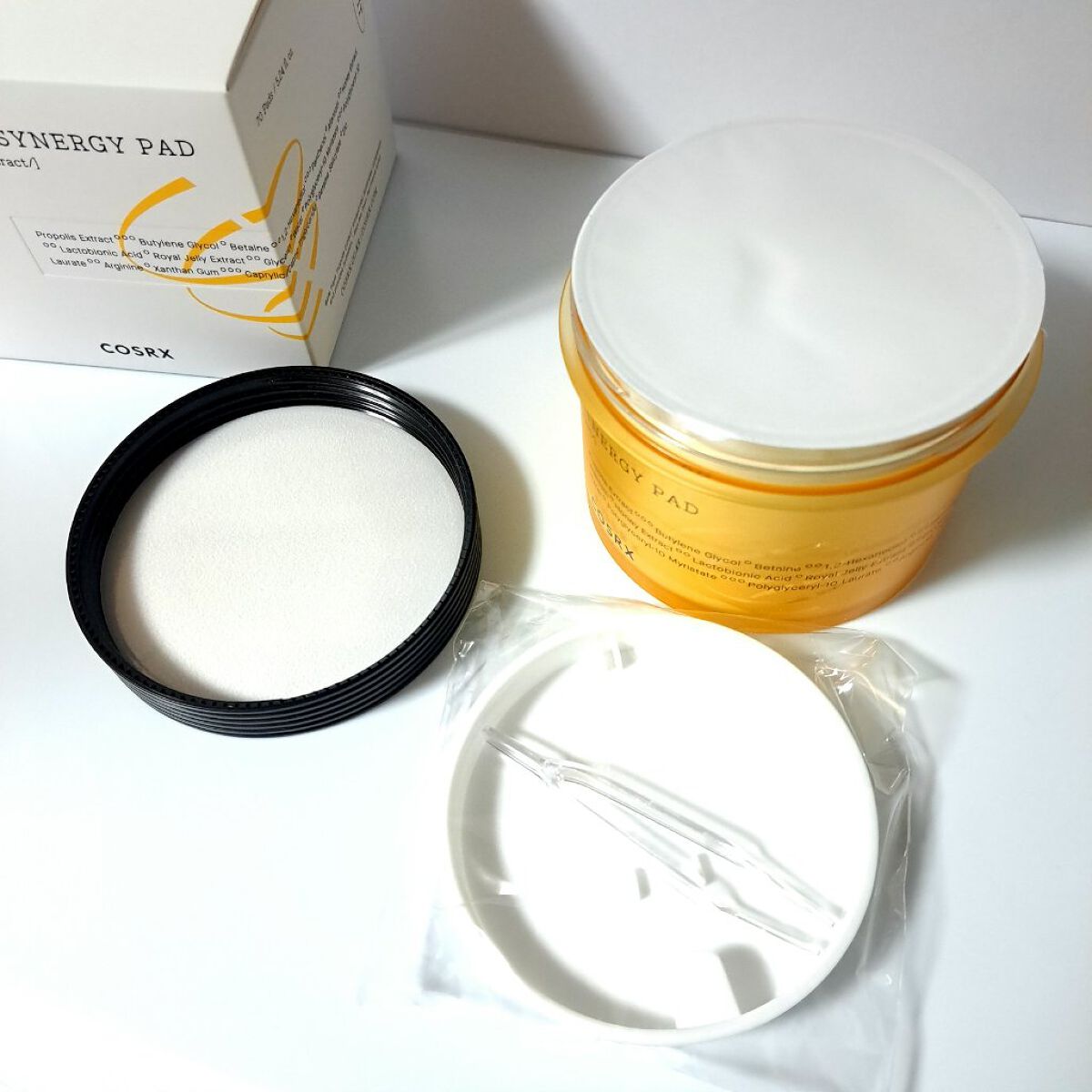 フルフィットプロポリスシナジーパッド/COSRX/トナーパッドを使ったクチコミ（2枚目）