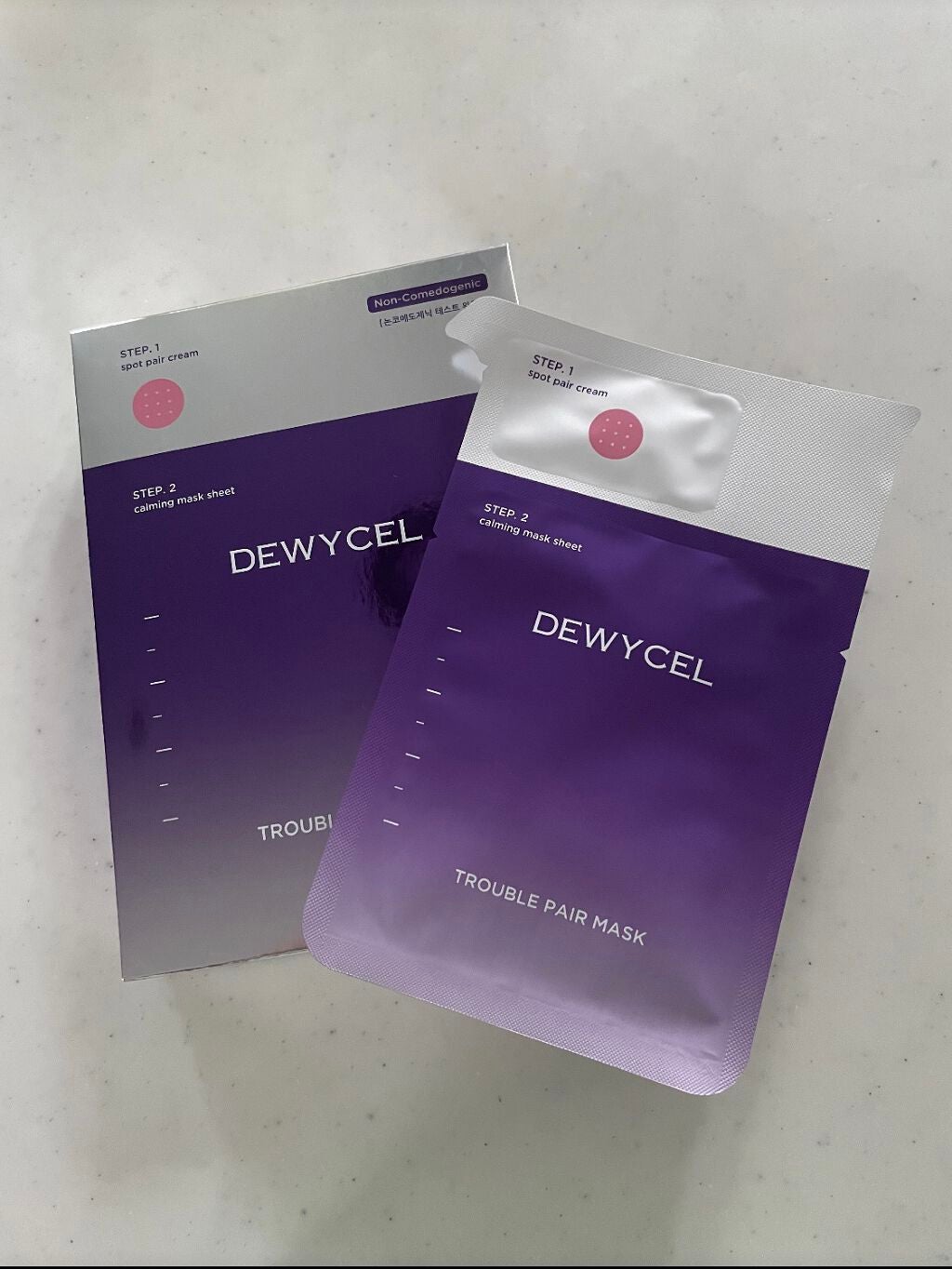 トラブルペアーマスク/DEWYCEL/シートマスク・パックを使ったクチコミ(1枚目)