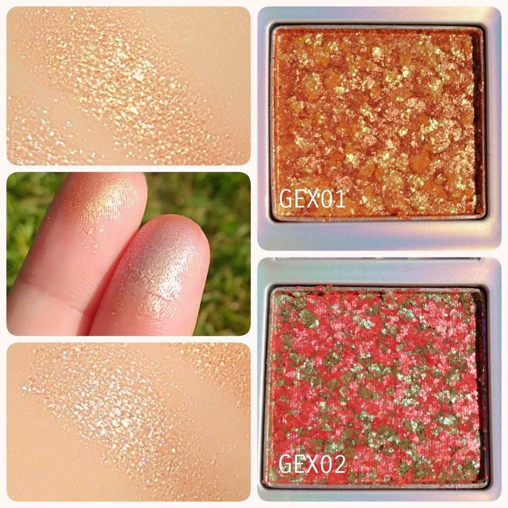 グリッタープリズム シャドウ/MISSHA/グリッターを使ったクチコミ(2枚目)