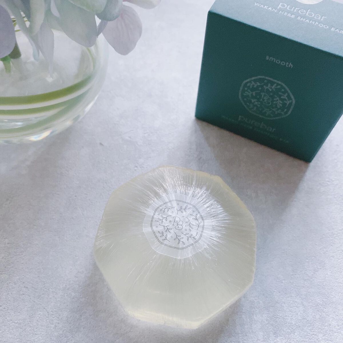 ピュアバー 和漢ハーブシャンプーバー スムース/purebar/市販シャンプーを使ったクチコミ（2枚目）