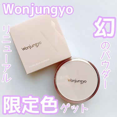 ウォンジョンヨ フィクシングブラーパウダー N/Wonjungyo/ルースパウダーを使ったクチコミ（1枚目）