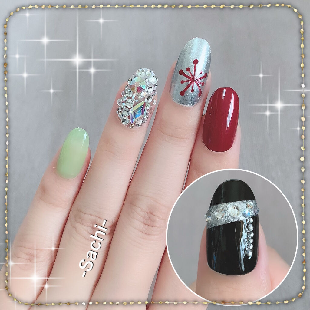 ミニネイルアートブラシ/DAISO/ネイル用品を使ったクチコミ（2枚目）