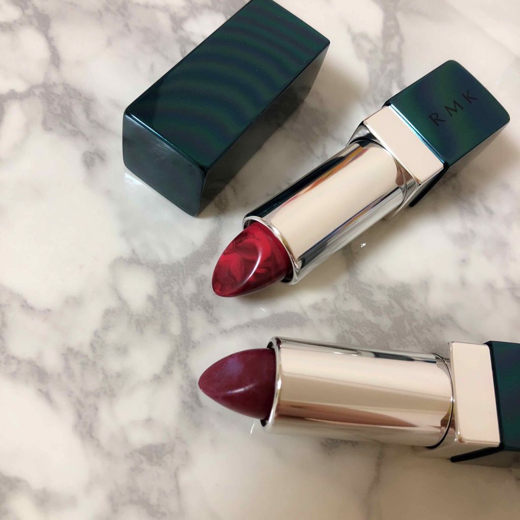 ミッドナイトフラワー リップスティック/RMK/口紅を使ったクチコミ（1枚目）