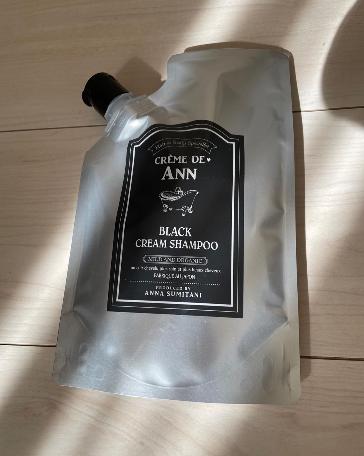 ブラッククリームシャンプー/creme de Ann/市販シャンプーを使ったクチコミ(1枚目)