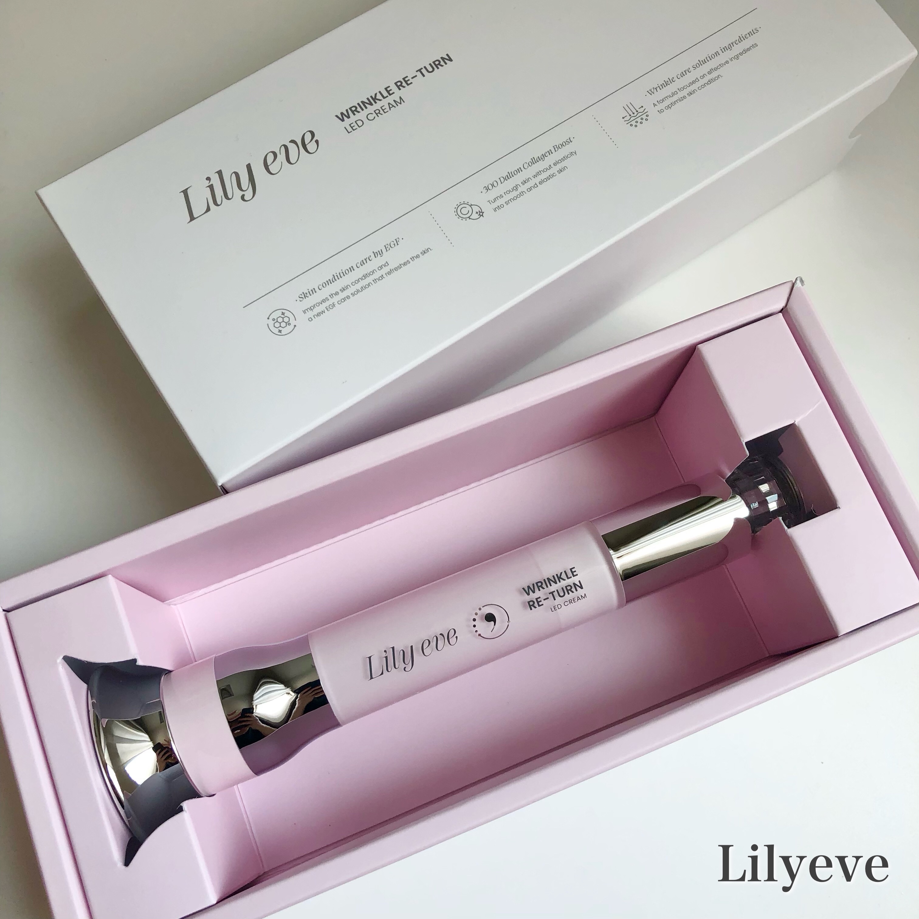 リンクルリターン 15ml/リリーイブ/美容液を使ったクチコミ（1枚目）