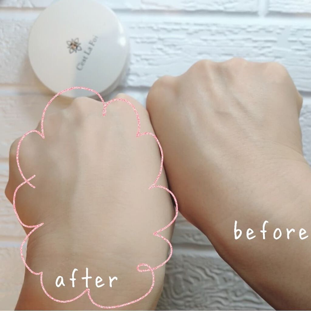 エッセンスパウダー /セラフォア/プレストパウダーを使ったクチコミ(4枚目)